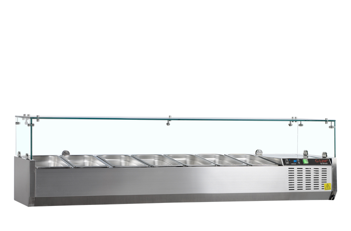 Koelvitrine GN1/4 GVC33-160