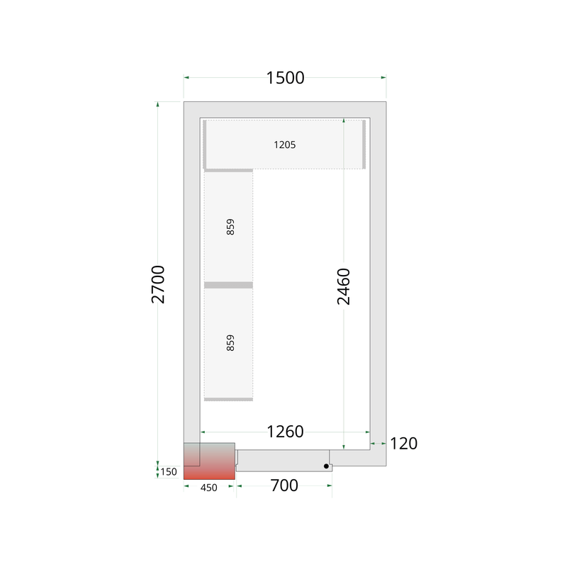 CRNF1527 Shelf Rack System Kit