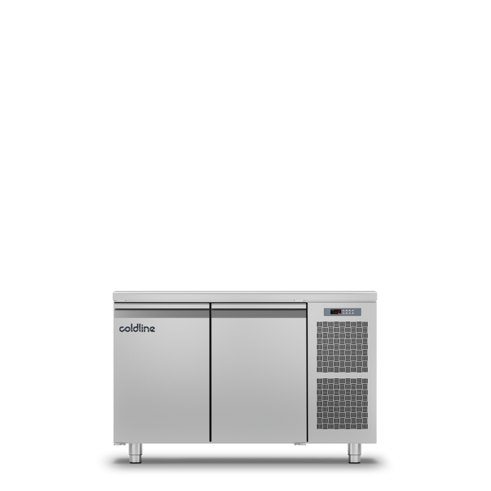Geventileerde koelwerkbank 2 deurs GN1/1 MASTER 2P