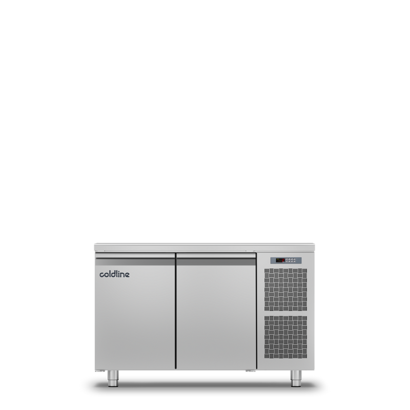Geventileerde koelwerkbank 2 deurs GN1/1 MASTER 2P