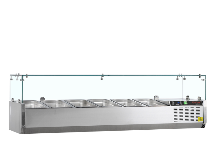 Koelvitrine GN1/3 GVC38-150