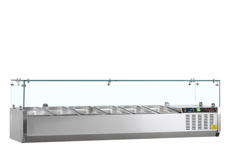 Koelvitrine GN1/3 GVC38-150