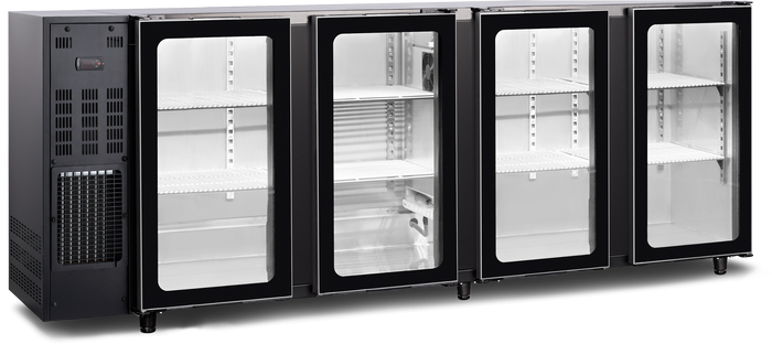 Barkast met glas deuren (FGB451/267V) TBC4G 267B