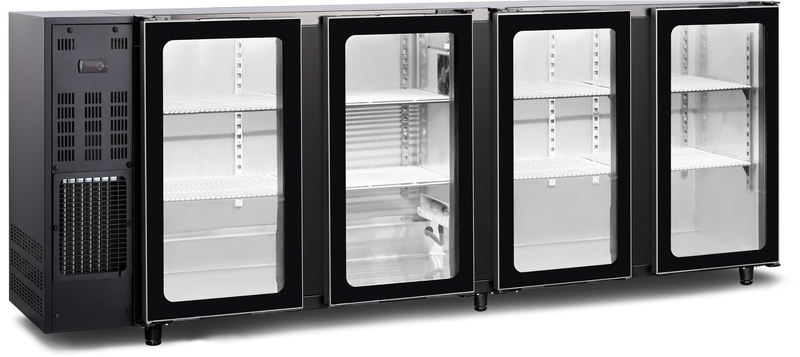 Barkast met glas deuren (FGB451/267V) TBC4G 267B