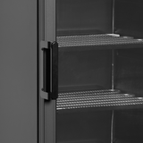 Vrieskast glasdeur UFSC371G Black