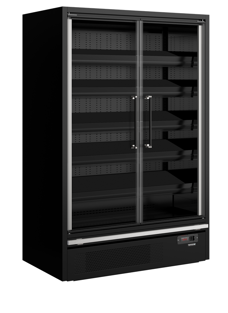 Multideckkoeler, supermarkt Galaxy+ GP14FGD Maxi Black