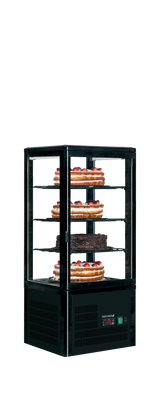 Koelvitrine - countertop UPD80-BLACK