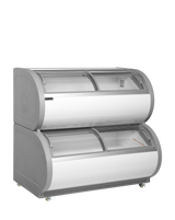 Displayvrieskast met twee niveaus TD500