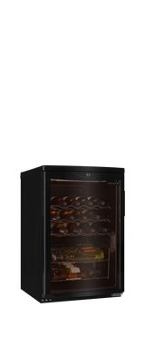 Zwarte wijnkoeler - Under counter SC85 BLACK