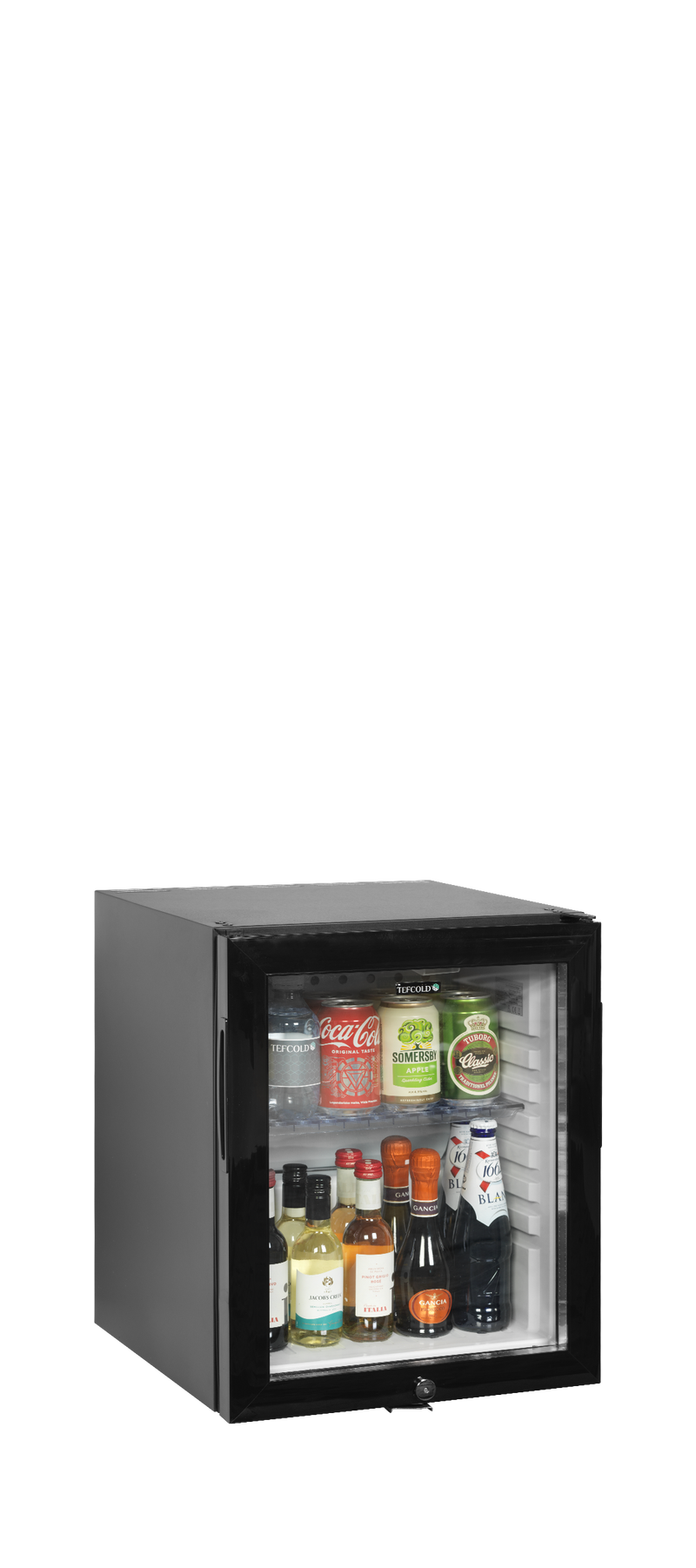 Glazen deur minibar TM35GC