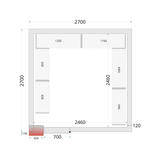CRNF2727 Shelf Rack System Kit