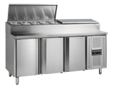 Saladette-koelwerkbank GN1/1 SS7300