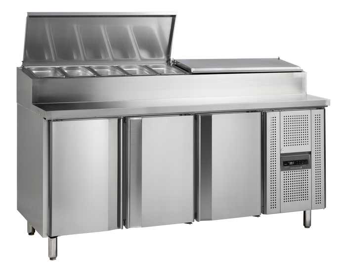 Saladette-koelwerkbank GN1/1 SS7300