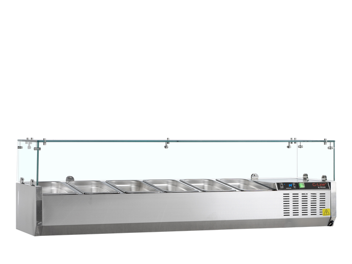 Koelvitrine GN1/4 GVC33-140