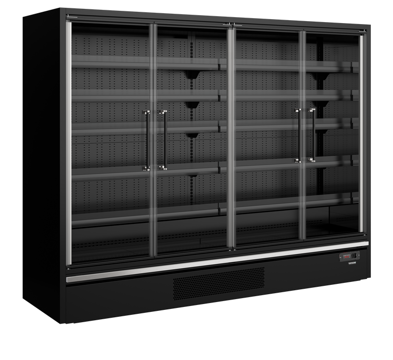 Multideckkoeler, supermarkt Galaxy+ GP26FGD Black