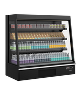Multideckkoeler, supermarkt Galaxy+ GPL14 Black HC