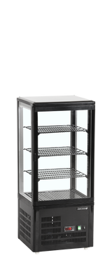 Koelvitrine - countertop UPD80-BLACK