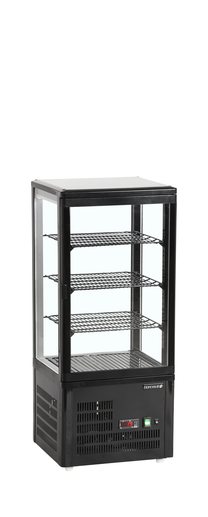 Koelvitrine - countertop UPD80-BLACK