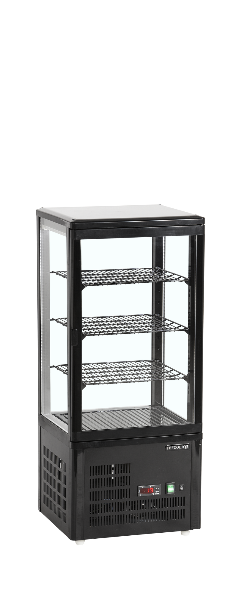 Koelvitrine - countertop UPD80-BLACK