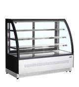 Koelvitrine LPD1500C/BLACK