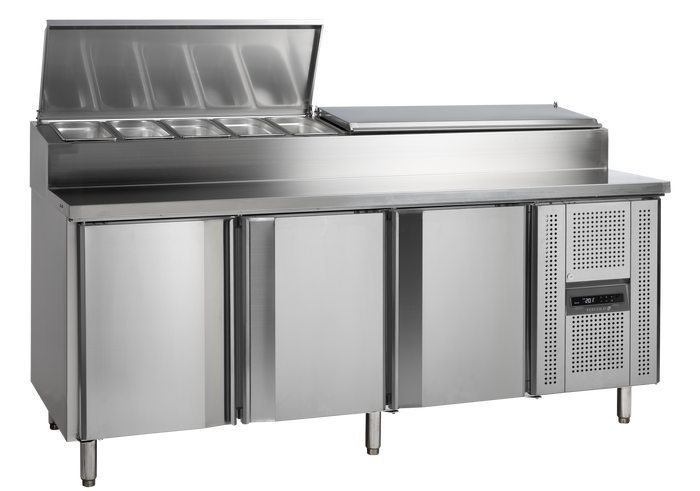 Saladette-koelwerkbank GN1/1 SS8300
