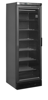 Vitrinevrieskast, linksdraaiend UFSC371G Black L/H