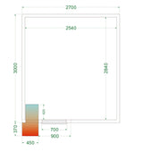 Koelruimte (Compleet met monoblock) CRPF2730