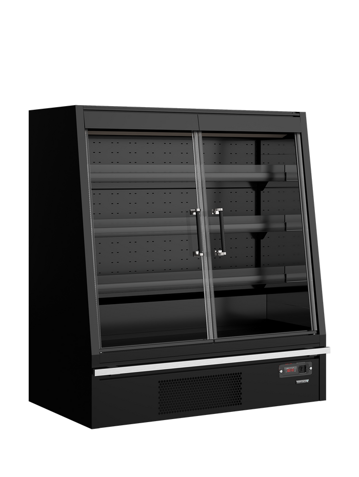 Multideckkoeler, supermarkt Galaxy+ GPL14FGD Black