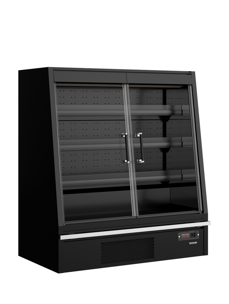 Multideckkoeler, supermarkt Galaxy+ GPL14FGD Black
