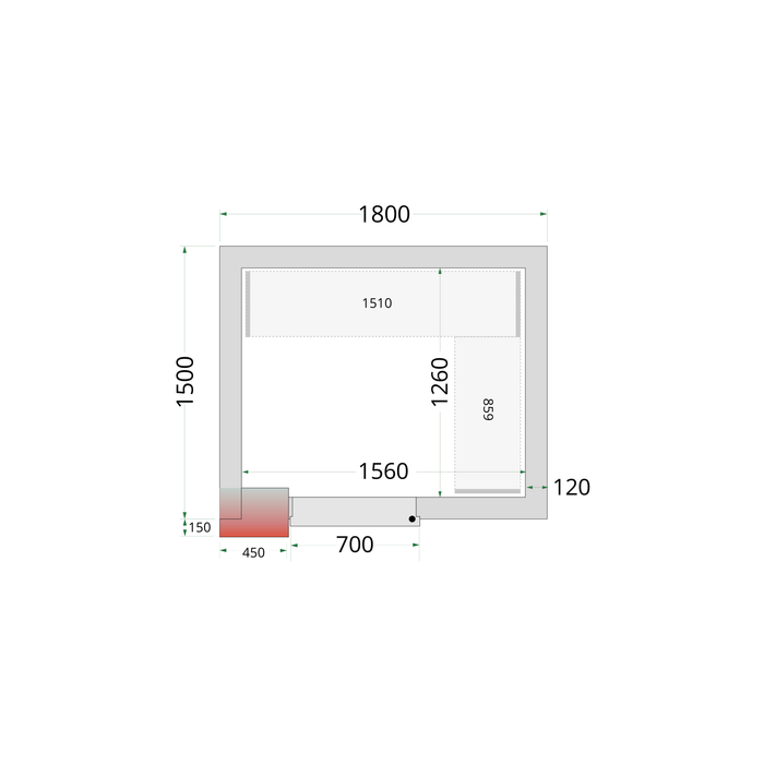 CRNF1815 Shelf Rack System Kit