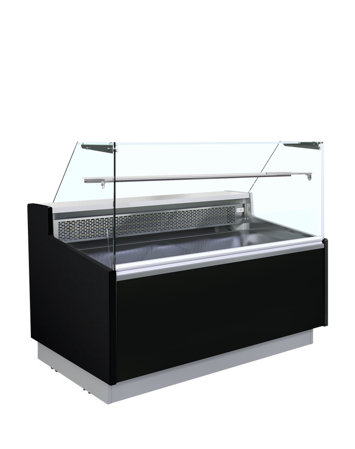 Zwarte koeltoonbank VEL1420B (EUROMINI)