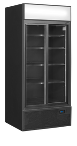 Zwarte displaykoeler FSC891S Black