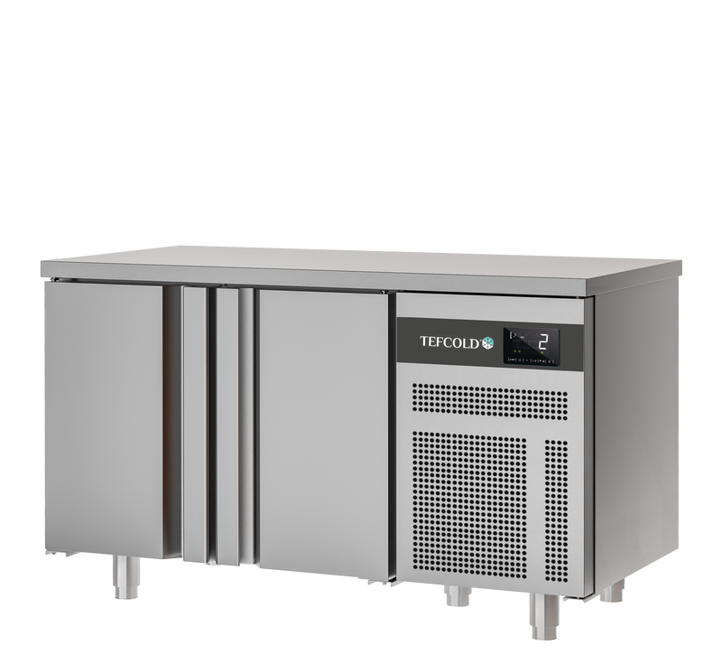 Gekoelde werktafel 2deurs GN1/1 EURO GN2