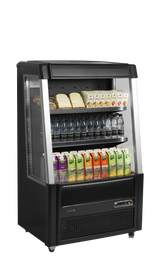 Multideck - Laag open front ODC90 BLACK