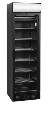 Vrieskast glasdeur UFSC371GCP Black