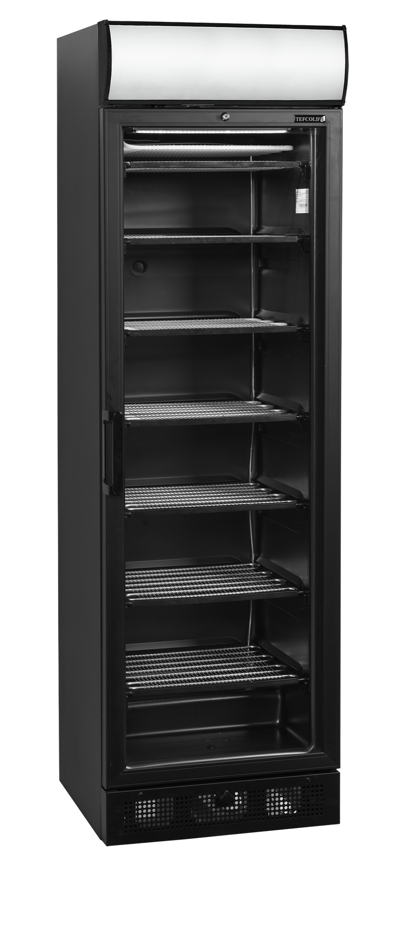 Vrieskast glasdeur UFSC371GCP Black
