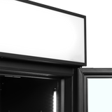 Zwarte displaykoeler FSC1200H BLACK