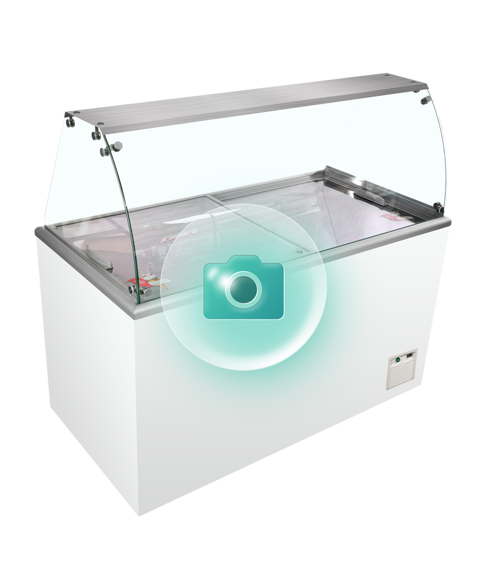 Vriezer voor schepijs IDA400-W1+