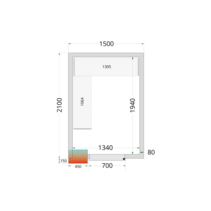 CRPF1521 Shelf Rack System Kit