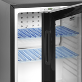 Glazen deur minibar TM45GC