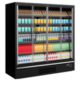 Multideckkoeler, supermarkt Galaxy+ GP20FGD Maxi Black