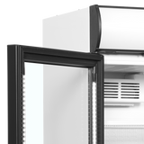 Flessenkoeler, links scharnierend CEV425CP 2 LED L/H