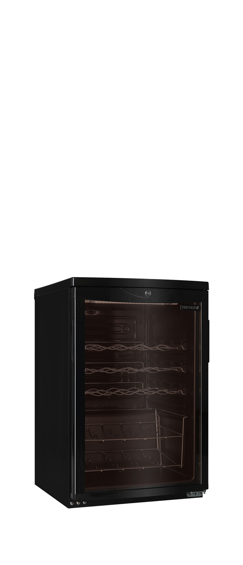 Zwarte wijnkoeler - Under counter SC85 BLACK