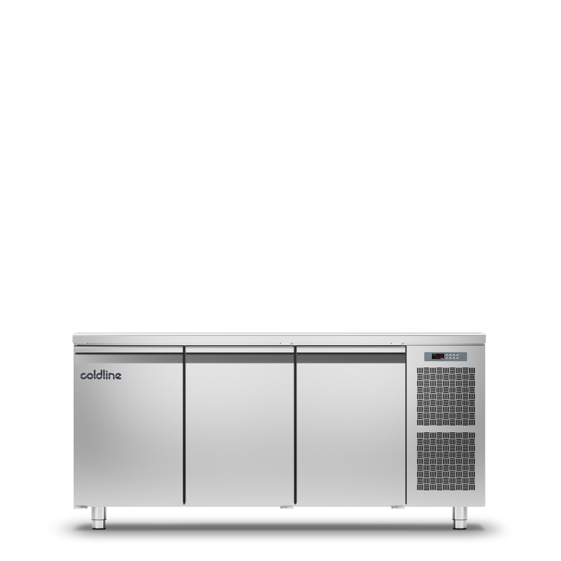 Geventileerde koelwerkbank 3 deurs GN1/1 MASTER 3P