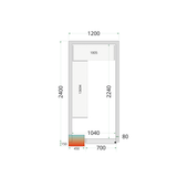 CRPF1224 Shelf Rack System Kit