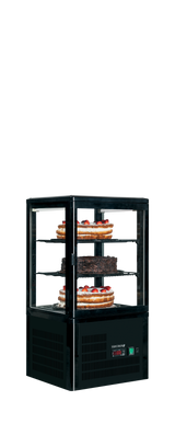 Koelvitrine - countertop UPD60-BLACK