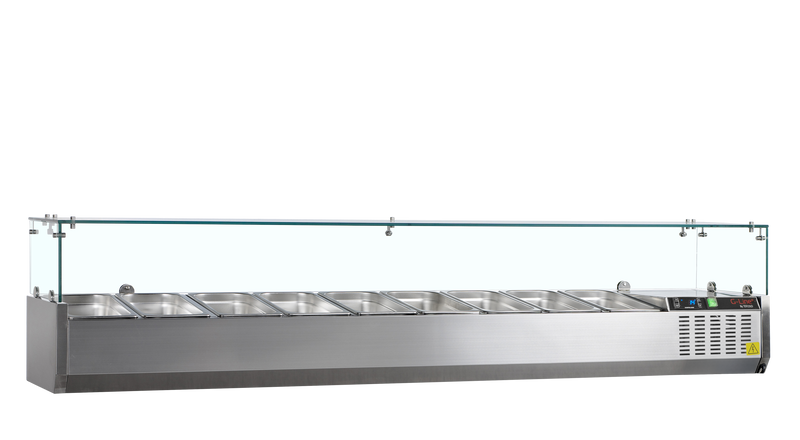 Koelvitrine GN1/4 GVC33-200