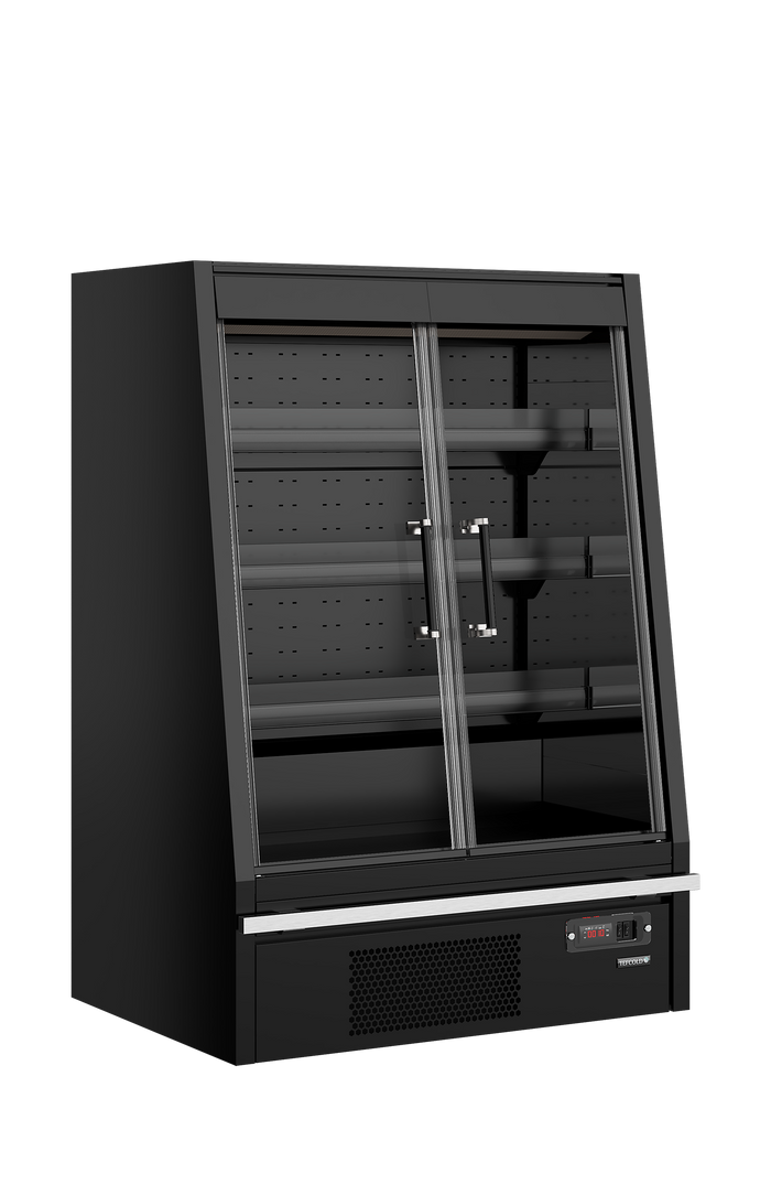 Multideckkoeler, supermarkt Galaxy+ GPL10FGD Black