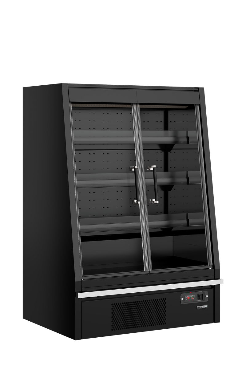 Multideckkoeler, supermarkt Galaxy+ GPL10FGD Black