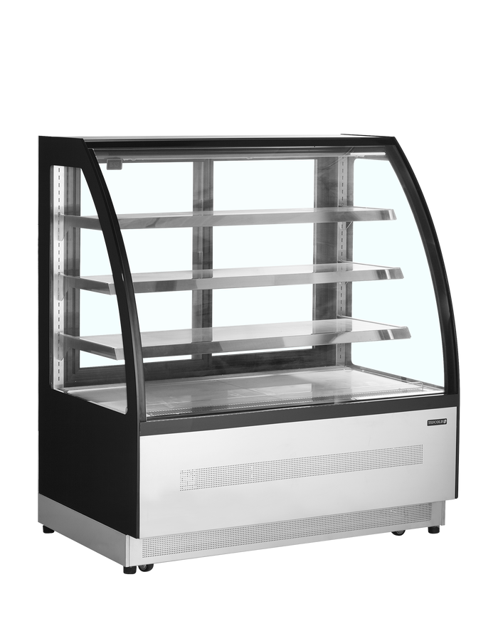 Koelvitrine LPD1200C/BLACK